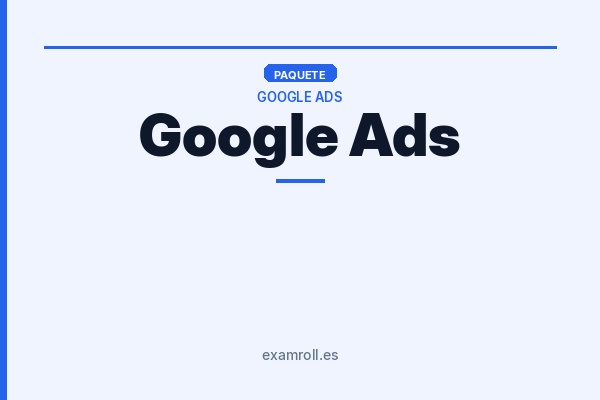 Paquete Google Ads: Todas las Certificaciones
