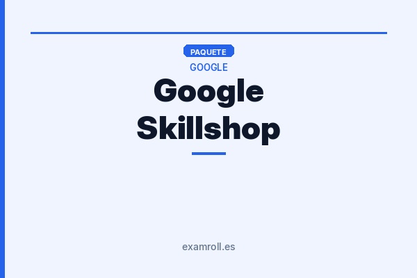 Paquete Google SkillShop Completo