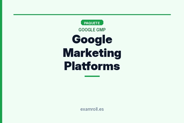 Paquete Google Marketing Platforms