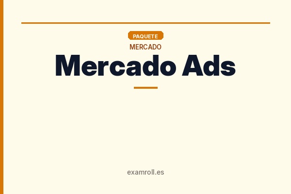 Paquete Mercado Ads: Certificaciones Completas
